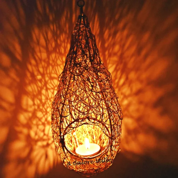 Adorable Tealight Holders with Beautiful Gold Plating