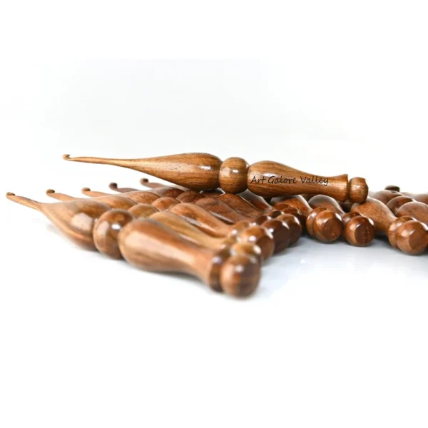 Wooden Ergonomic Crochet Hooks